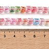 Electroplate Imitation Jade Glass Beads Strands EGLA-A047-02-4