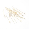 304 Stainless Steel Eye Pins X-STAS-G205-02B-G-1