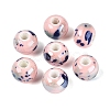Handmade Porcelain European Beads OPDL-Q099-7-1