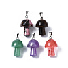 Natural & Synthetic Gemstone Pendants G-N0325-10-2