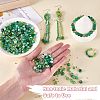 2 Bag Glass Round Beads Set JX547K-3