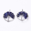 Natural Lapis Lazuli Pendants G-E419-01P-1
