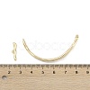 Brass Toggle Clasps KK-U020-07G-4