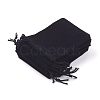 Velvet Cloth Drawstring Bags TP-C001-70X90mm-4-5