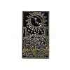 The Moon Tarot Card Enamel Pin JEWB-D012-12-1