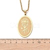 304 Stainless Steel Pendant Necklaces LS-NJEW-B153-02C-G-3