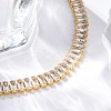 Cubic Zirconia Classic Tennis Bracelet X-ZIRC-S067-073H-NF-3