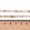 Natural Citrine(Heated) Beads Strands G-K366-C11-4mm-5