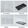 Transparent Plastic Building Block Model Display Boxes ODIS-WH0001-08-4