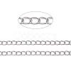 Tarnish Resistant 304 Stainless Steel Twisted Chains CHS-A003K-0.6mm-2