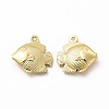 Rack Plating Brass Pendants KK-K165-01G-1