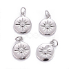 Brass Charms ZIRC-L070-63P-1