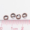 Brass Open Jump Rings JRC5MM-R-3