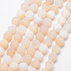 Natural Druzy Geode Agate Bead Strands G-K166-09-10mm-01-3