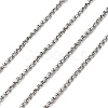 Tarnish Resistant 304 Stainless Steel Rolo Chains CHS-K001-99D-1