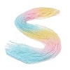 Transparent Gradient Color Glass Beads Strands GLAA-G101-2mm-01-2
