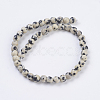 Natural Dalmation Jasper Beads Strands X-G-G515-4mm-06-2