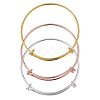 Adjustable Brass Bangles Making BJEW-BC0002-03-4