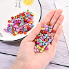 Opaque Acrylic Beads MACR-YW0001-22F-5