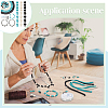 DIY Synthetic Turquoise Round & Cross Bracelets Making Kits DIY-NB0012-31-5