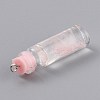 Transparent Glass Bottle Pendant Decorations EGLA-B002-01B-3