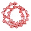 Cherry Quartz Glass Beads Strands G-NH0069-A06-3