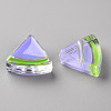 Transparent Enamel Acrylic Beads TACR-S155-001J-2