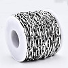 Tarnish Resistant 304 Stainless Steel Link Chains CHS-T003-18P-NF-3