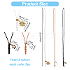 9Pcs 3 Styles Waxed Polyester Cord Necklace Sets NJEW-HS00001-2