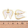 304 Stainless Steel Enamel Pendants STAS-T069-54-3