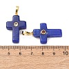 Dyed Natural White Jade Pendants G-B180-01G-12-3