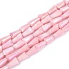 Anti-Tarnish Electroplate Glass Beads Strands GLAA-T025-27H-1