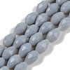 Opaque Solid Color Beads Strands EGLA-N013-P8mm-D05-1