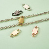 5 Colors Adjustable Alloy Chain Buckles PALLOY-TA0001-91-RS-16