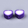 Handmade Polymer Clay Beads X-CLAY-T016-67-3