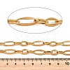 201 Stainless Steel Oval Link Chains CHS-H118-18G-2