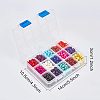 15 Colors Dyed Synthetic Turquoise Beads G-GA0001-02-7