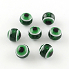 Round Evil Eye Resin Beads RESI-R159-10mm-09-1