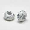 Synthetic Turquoise European Beads X-TURQ-S290-84C-01-1