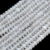 Natural White Agate Beads Strands G-C280-A11-01-2