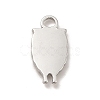 Non-Tarnish 304 Stainless Steel Pendants STAS-I197-010P-3