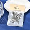 SHEGRACE Brass Pea Charms XGR0166P-102P-6
