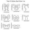 Carbon Steel Cutting Dies Stencils DIY-WH0170-797-3