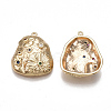 Brass Pendants KK-T038-349G-2