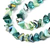 Electroplate Glass Beads Strands EGLA-N002-06G-3