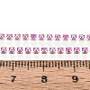 Iron & ABS Imitation Pearl Cup Chains CH-T007-01A-06-3