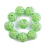 10Pcs Opaque Acrylic Beads OACR-YW0003-35K-1