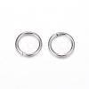 Tarnish Resistant 304 Stainless Steel Open Jump Rings STAS-D447-09-1
