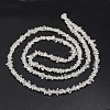 Chips Natural Quartz Crystal Beads Strands X-G-N0164-30-3