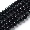 Natural Obsidian Beads Strands G-G099-10mm-24-2